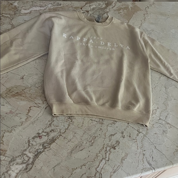 Gildan Sweaters - Gildan Kappa Delta Cream Crew Neck Sweater